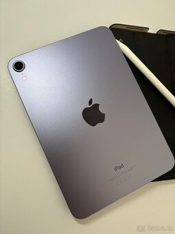 iPad mini 6.gen 99% baterie + apple pencil 2, záruka - 3