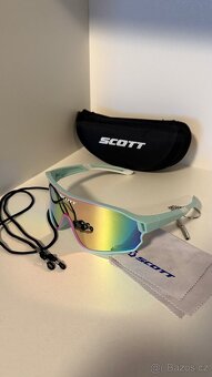 Dámské sportovní brýle Scott - světle modré - 3