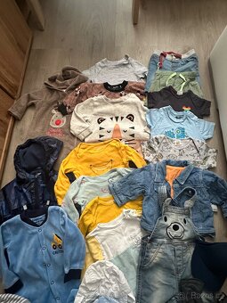 Oblečení chlapec 62/68-74, hračky a boty - 3