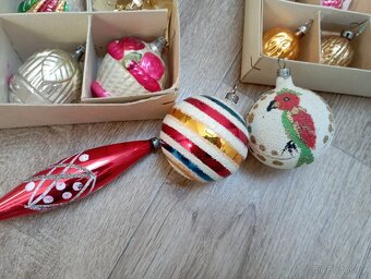 Retro vánoční ozdoby - 3