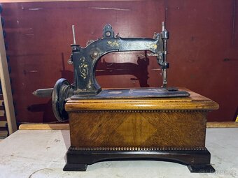 Sběratelský šicí stroj Wheeler wilson New York - 3