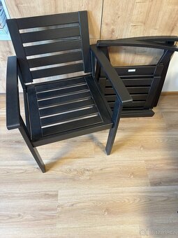 Zahradní židle IKEA set 2kusy - 3