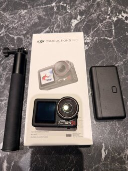 DJI Osmo Action 5 Pro Adventure Combo, TOP STAV, Záruka - 3
