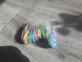 55ks duhových zdobicích lepících pásek s unicorn efektem - 3