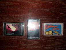 MC kazety, CD a 2x stojan - 3