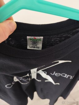 Dětské triko CK černé - 3