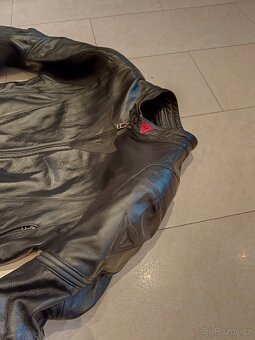 Dainese Avro-Pánská kožená moto kombinéza, dvoudílná-klokan - 3
