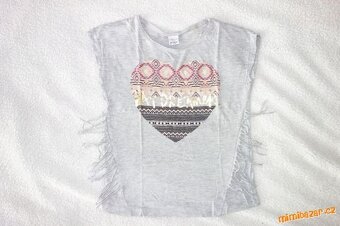 tričko,triko 3x CA,HM,Lindex - TOP stav - 3