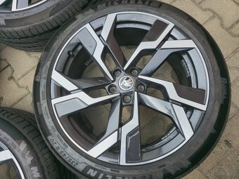 Prodám alu 5x112 R20 Sagitarius s pneu 235/45/20 Michelin - 3