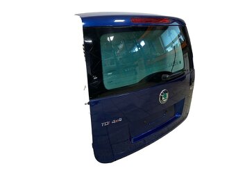 Páté dveře tmavě modrá LF5Q Škoda Yeti 5L facelift r.v. 2013 - 3