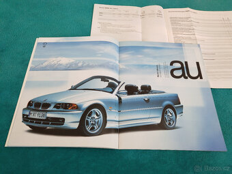 Prospekty BMW 3 E46 Cabrio, 2000, 2002, německy - 3