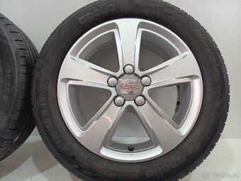 Letní alu kola SEAT 5x100 R15 pneu 195/55 R15 - 3