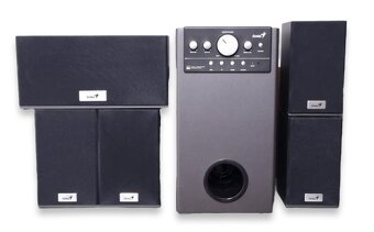Genius repro SW-HF 5.1 5005 black wood - 3