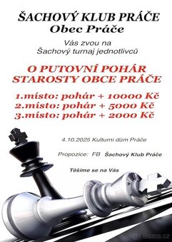MEZINÁRODNÍ ŠACHOVÝ TURNAJ 1.místo 10000 2.5000 3.2000 - 3