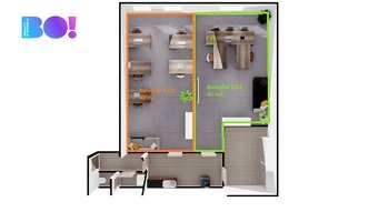 Pronájem komerčního prostoru, 42 m², ul. Beckovského, Havlíč - 3