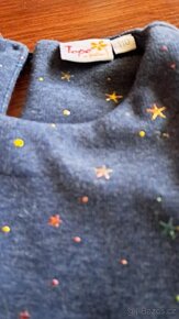 Dívčí šaty se zateplené Topo vel. 110 - 3