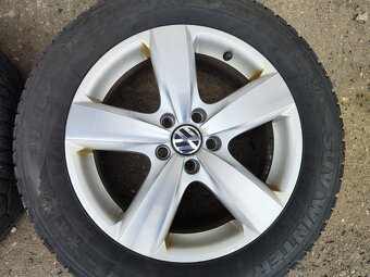 17"zimní alu sada Boston 5x112 origo VW Tiguan 215/60 - 3