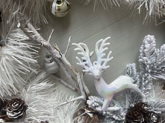 Vánoční věnec. Dekorace na Vánoce. Ozdoby na Vánoce. - 3