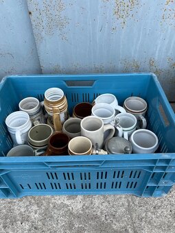 Keramické půllitry- korbely - 3