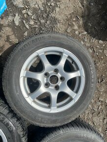15" ALU kola BORBET 5x114,3 R15 zimní - 3