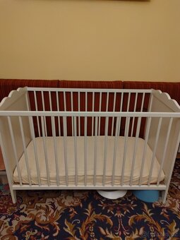 dětská dřevěná postýlka - 3