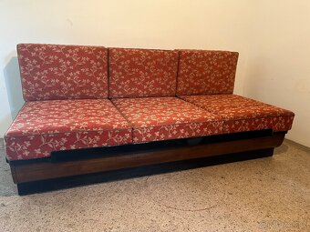 Rozkládací pohovka / gauč Halabala - 3