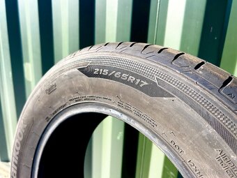 Letní pneumatiky Hankook 215/65 R17 – pěkný stav - 3