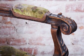 Historické barokní křeslo - 3