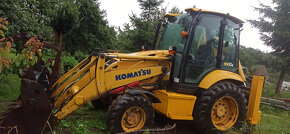 Traktorbagr Komatsu WB 93 R Rok 2008 Servis KOMATSU - [25.10 - 3