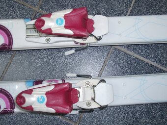 DÍVČÍ NASERVISOVANÉ 140 CM LYŽE CARVY ROSSIGNOL LOLITA - 3