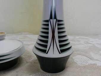 Stylová porcelánová Váza a Dóza Brusel Royal Dux - 3