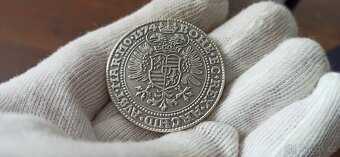 Stříbrný tolar 1574 Maxmilián II. - 3
