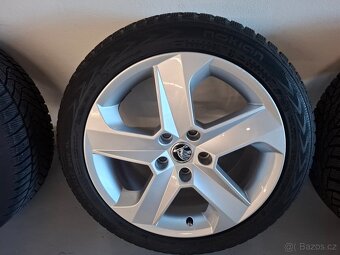Alu kola Octavia III RS Dorado se zimním Pneu 22/5/45/17 - 3