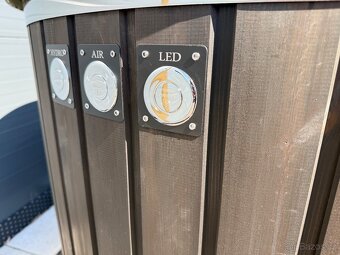 Koupací sud, vířivka, Pearl 2, hydro a aero masazni System - 3