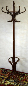 Stojací dřevěný podlahový věšák z masivu THONET/TON masiv - 3