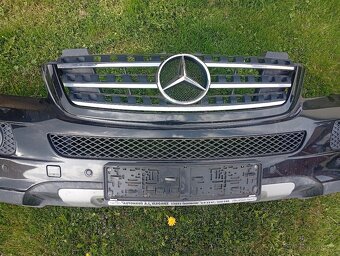 MERCEDES ML W164 PŘEDNÍ NÁRAZNÍK S MASKOU KOMPLETNÍ - 3