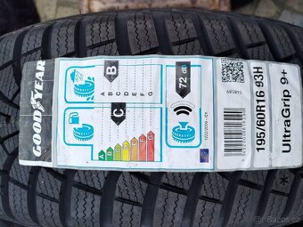 195/60/16 zimni pneu GOODYEAR a BRIDGESTONE 195/60 R16 - 3