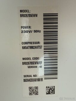Samsung BRB26705EWW/EF Vestavná kombinovaná lednice - 3