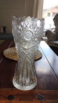 Porcelánová mísa Bohemia + váza broušená bohemia - 3