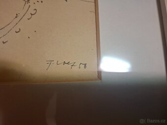 Obraz portrétní studie(František Volf)originál - 3