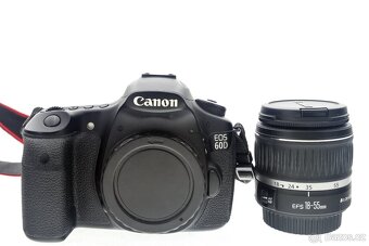 Zrcadlovka Canon 60D + 18-55mm + příslušenství - 3