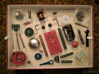 Původní stavebnice Merkur elektro - 3
