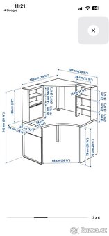 Psací pc stůl IKEA MICKE - 3