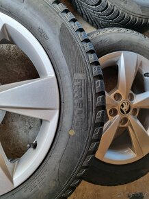 ALU kola+pneu ŠKODA"Deneb"PIRELLI zimni 185/60/R15 6.0J ET - 3