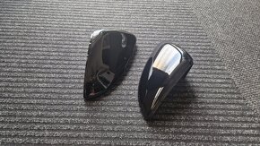 Černé kryty zrcátek GOLF 7, TOURAN 2 (nové) - 3