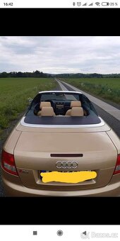 Prodám Audi A4 Cabrio 2.5 TDI 6V 120kw - 3