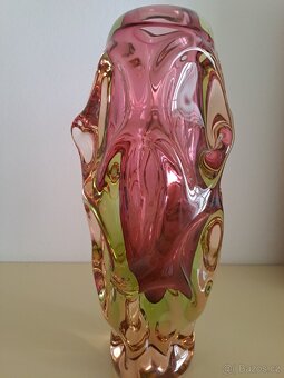 Uranová váza Jan Beránek- 28cm. - 3