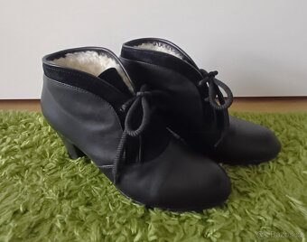 Dámské zimní kotníkové boty - Memery - Vintage shoes - 3