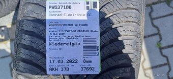 Prodám zimní sadu alukola Michelin 12000kč - 3