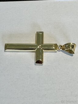 Zlatý kříž 4,0 g 6x3 cm - 3